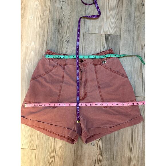 JanSport Vintage Shorts medium large dusty rose high rise y2k - Picture 3 of 4
